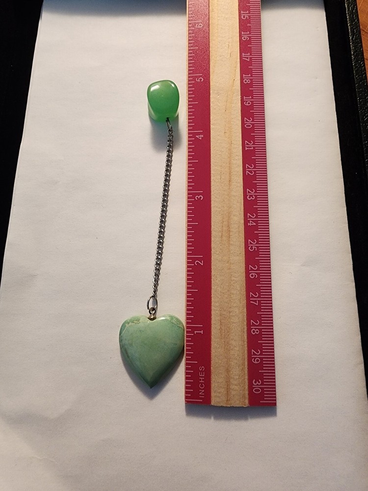 Handmade Chrysoprase Pendulum