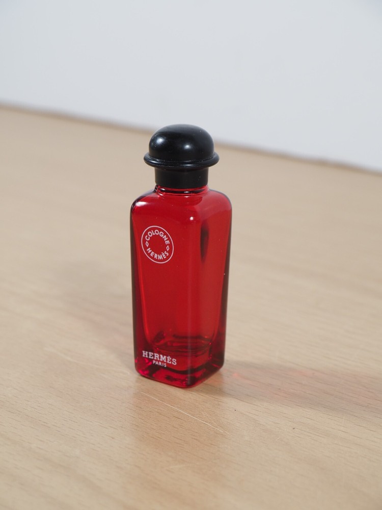 Hermes Eau de Rhubarbe Ecarlate Eau de Cologne 5ml Glass Empty Bottle