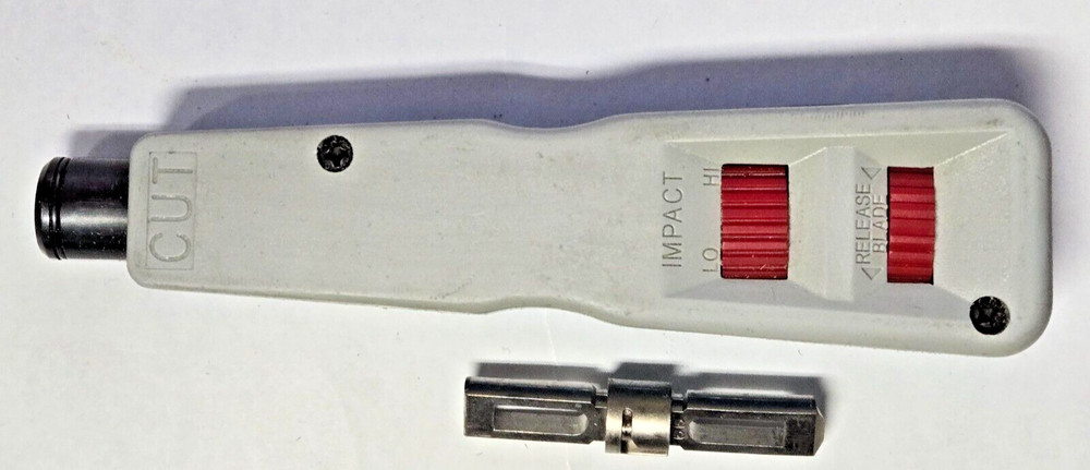 Impact punch down tool with blade #66 network wire punch down cable cat5e cat6