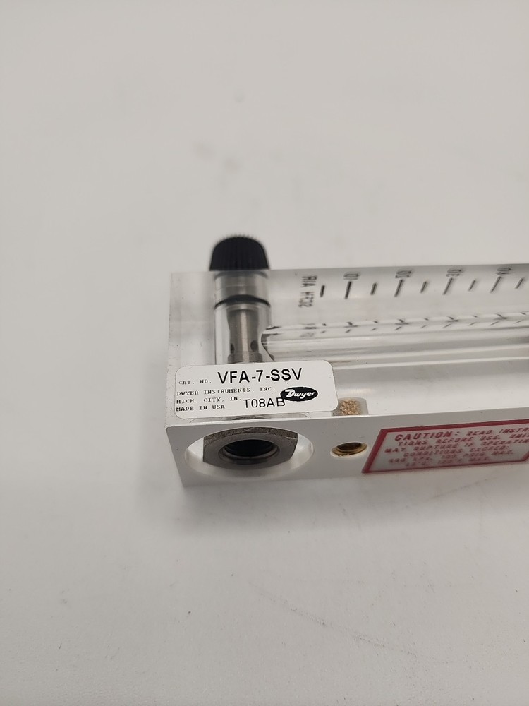 Dwyer VFA-7-SSV Visi-Float Flow Meter