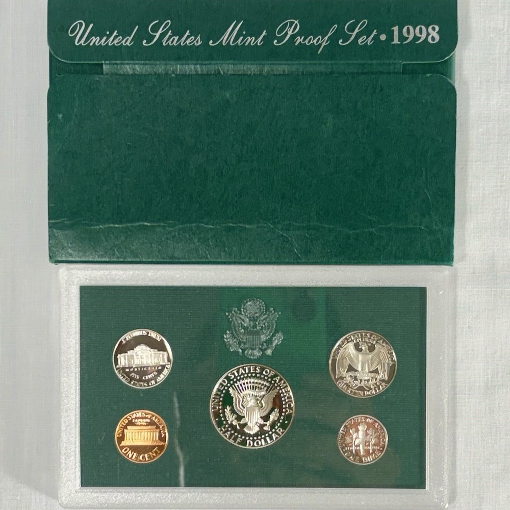 United States Mint Proof Set 1998