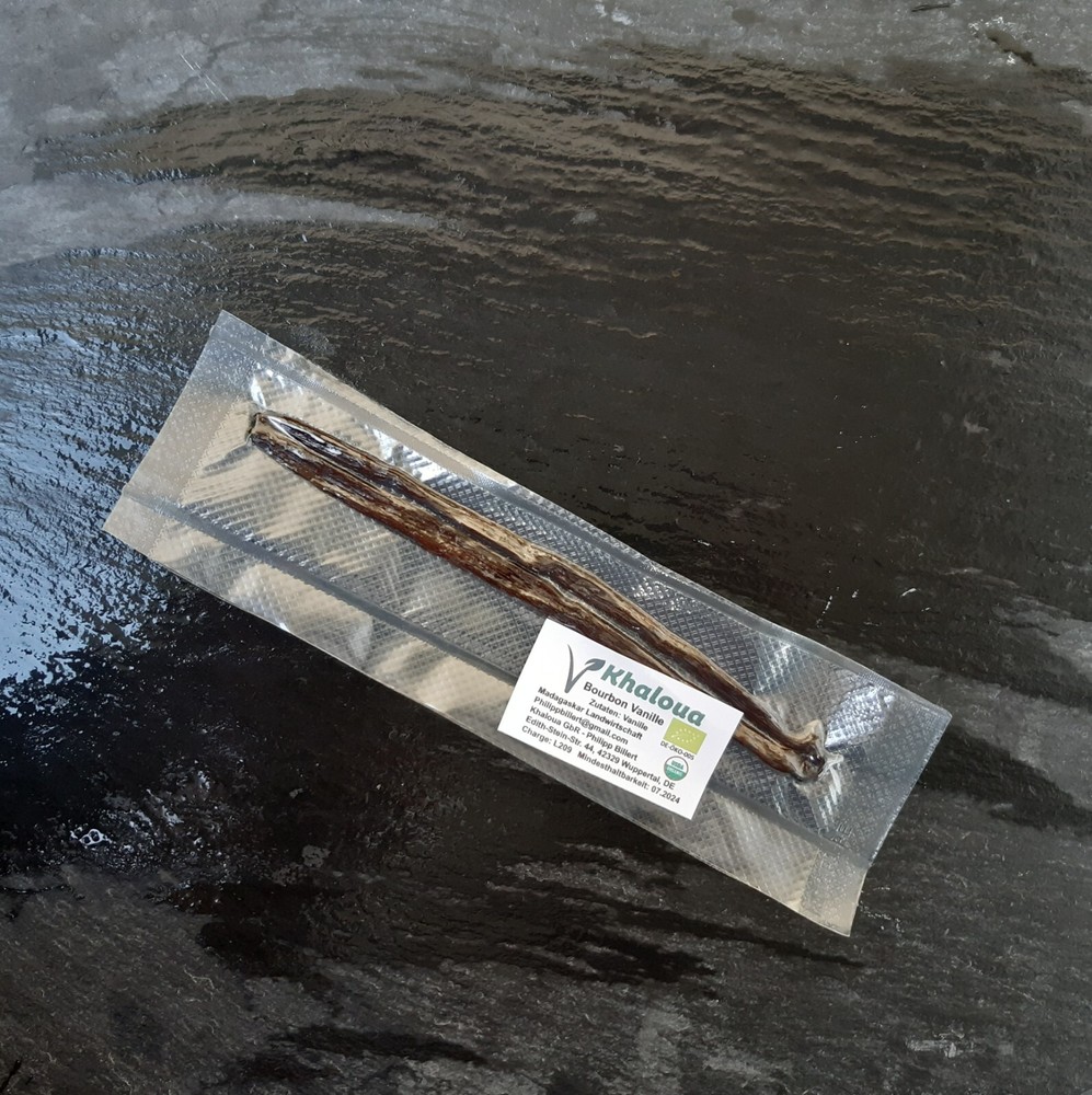 Vanilla Pods Vanilla Variety Bourbon Sample