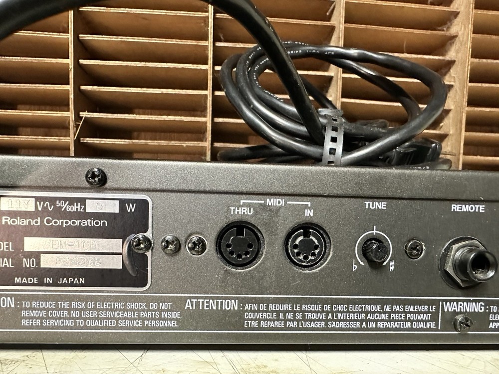 1985 Roland EM-101 Sound Plus Analogue Synth Module
