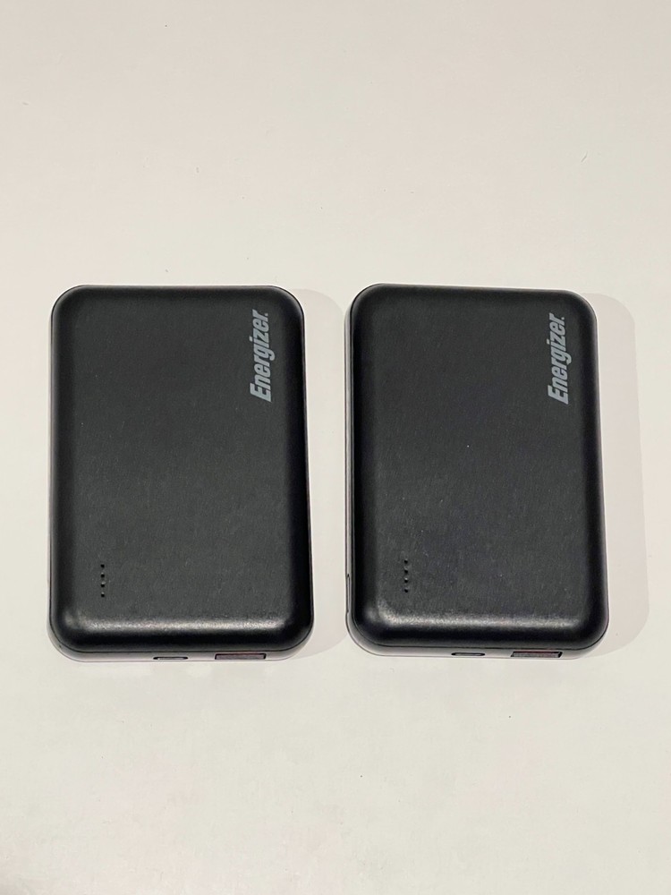 Energizer 5,000 mAh Ultimate Magnetic Wireless Power Bank (2 Pack) USED