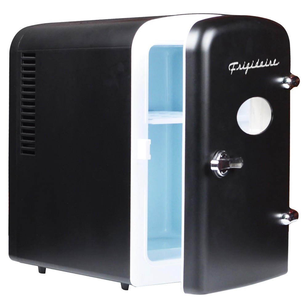 0.5-Cubic-Foot Retro Portable Mini Fridge