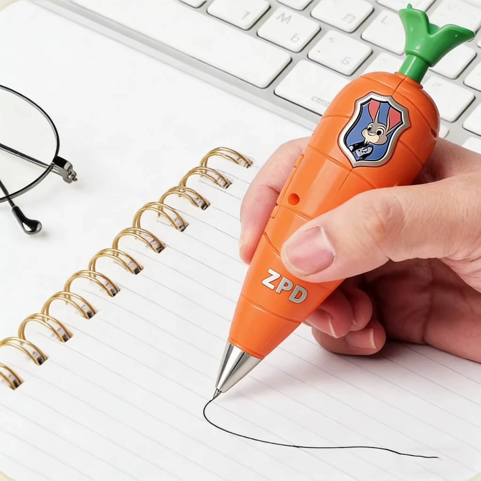Zootopia Carrot Voice Recorder Pen Judy & Nick Zootropolis For Birthdays Kids