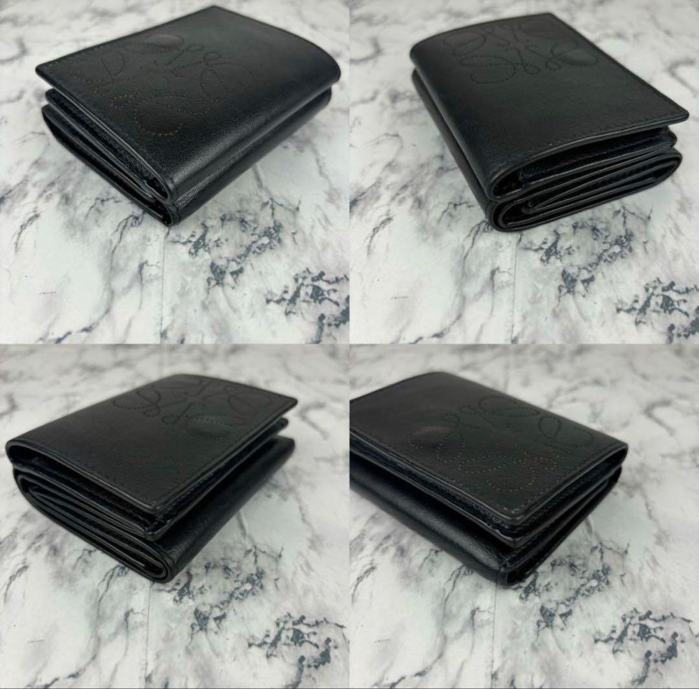 79 LOEWE Anagram Trifold Wallet