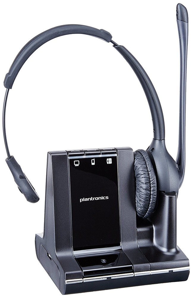 Plantronics Savi W710 Multi-device Noise-Cancel Wireless Headset System. *Great*