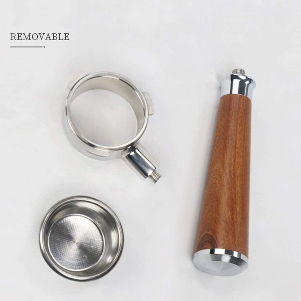 1pc 58mm Coffee Portafilter Coffee Machine Bottomless Filter Handle Accessory