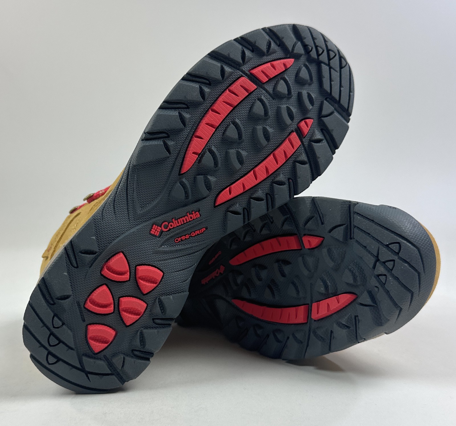 Columbia Yoncalla Suede Womens Size 9.5 Brown Hiking Boots Waterproof YL0758-373