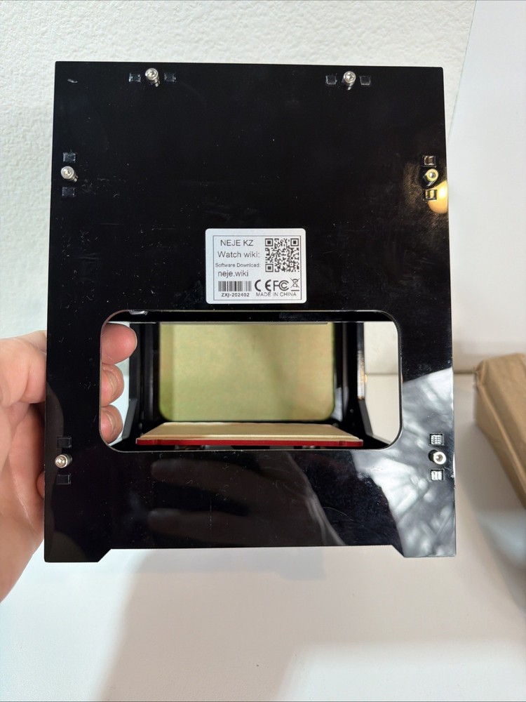 Small Laser Engraving Machine 6x8 IN With Some Testing Samples