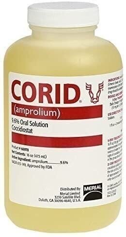 Corid 9.6% Oral Solution 16oz