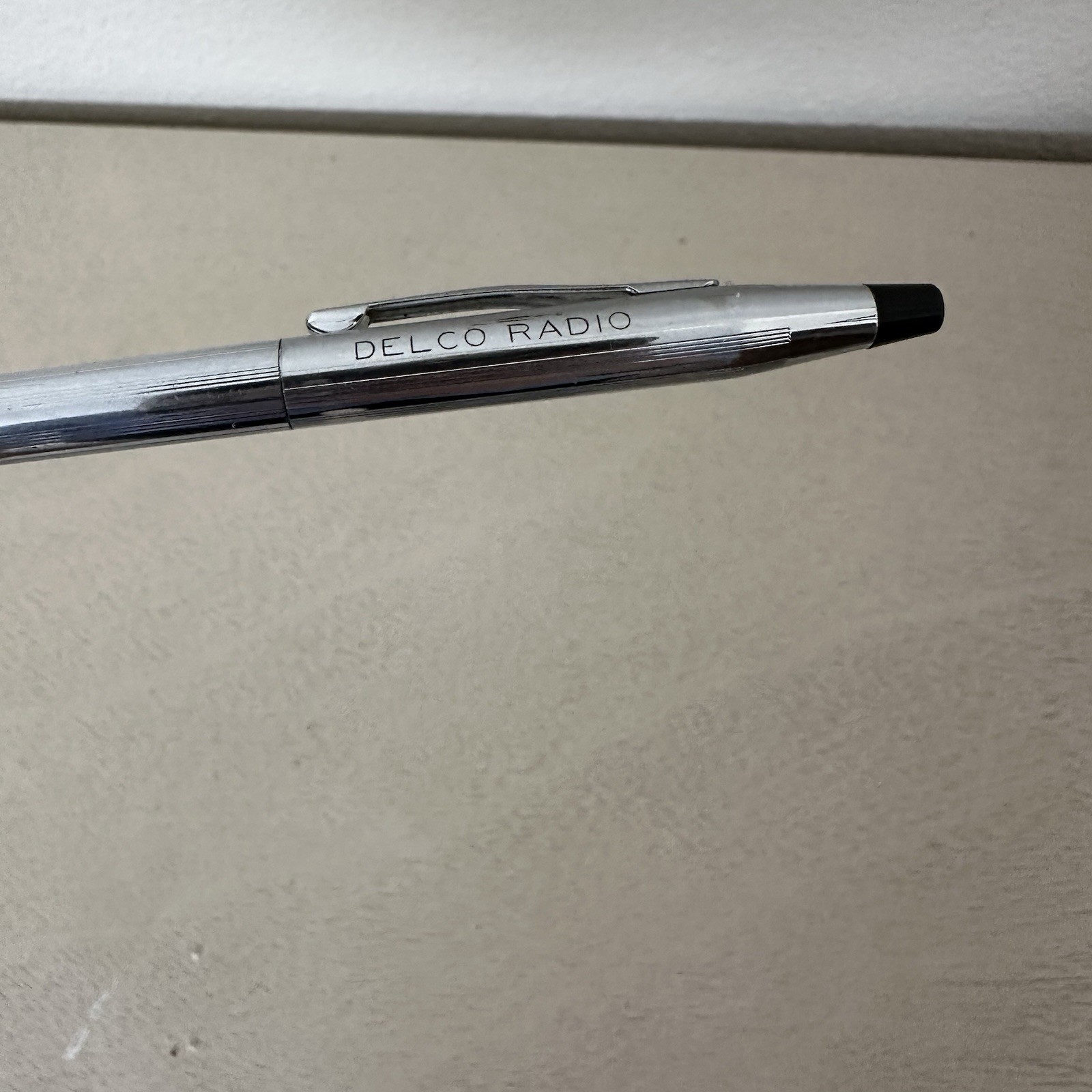 Vintage CROSS Century Chrome Pen Deodorant Radio - Ink Is Fading