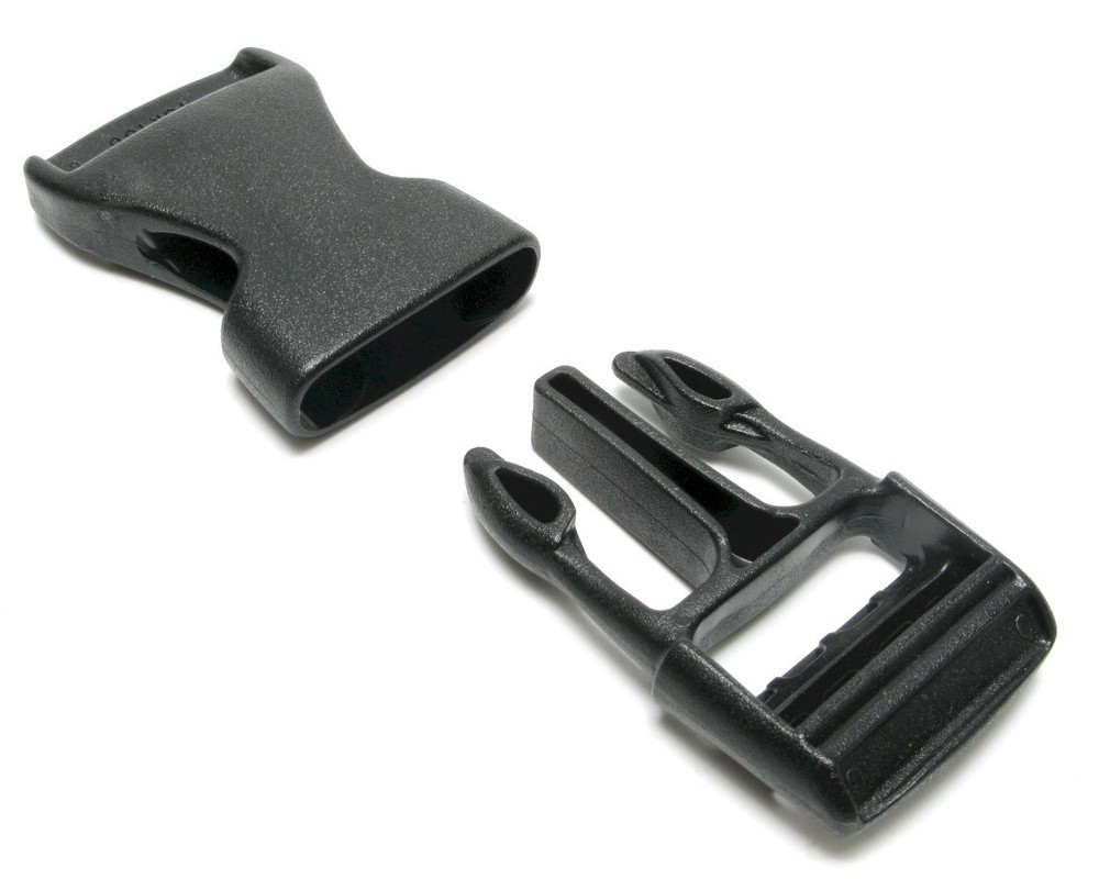 Buckle, Plastic, Side Release, 1 Inch