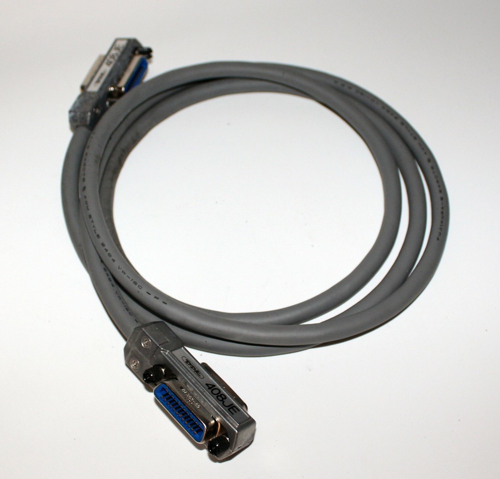 DDK 408JE CABLE GPIB CABLE ASSEMBLY w DUAL END CONNECTORS E49075