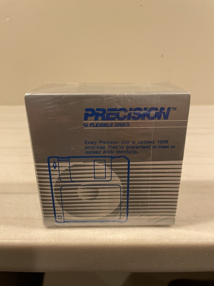 Dysan Precision 10 Flexible Disks MF2DD - Sealed Deadstock.