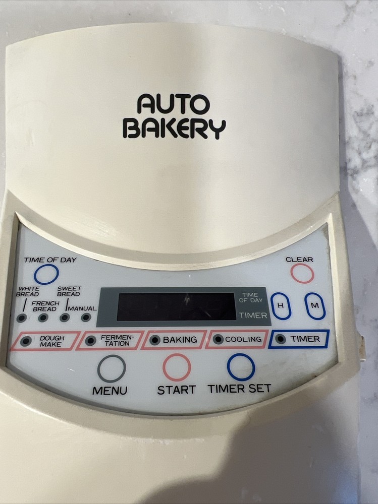 DAK Auto Bakery Bread Machine FAB-100-3 Front Control Panel