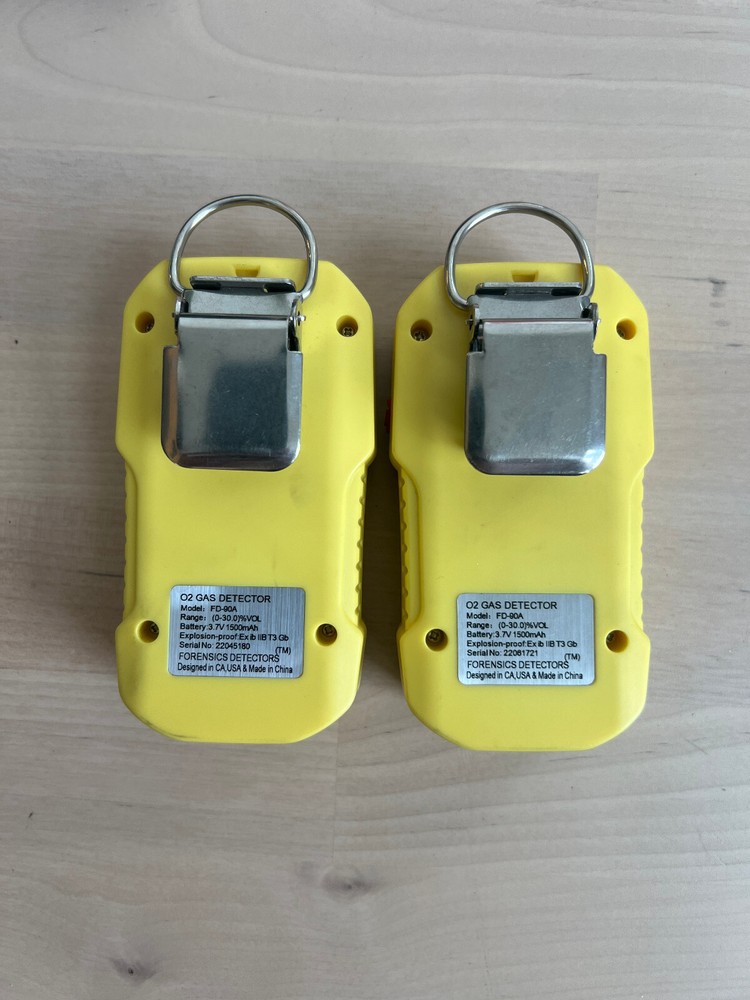 Oxygen Detector 0-30% Forensic Detectors FD-90A