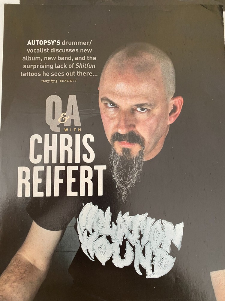 Autopsy, Two Page Vintage Clipping