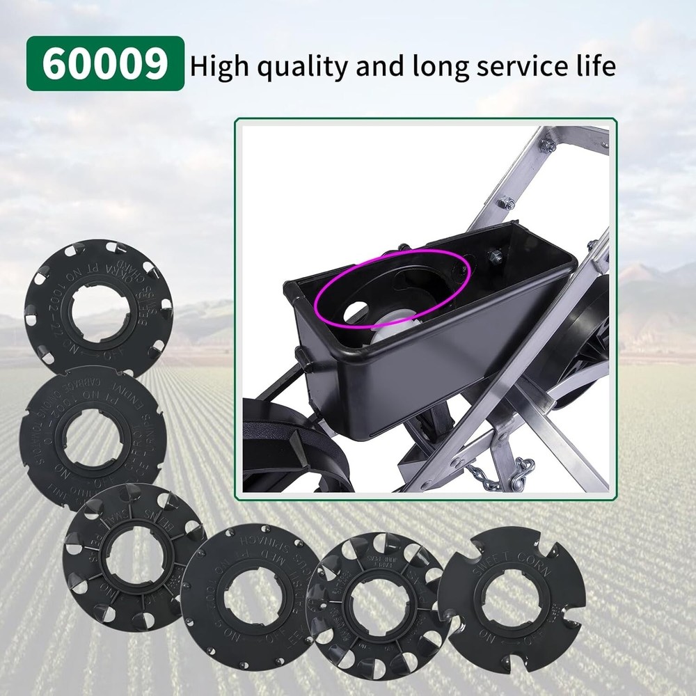6-Pack - EarthWay 60009 Standard Seed Plates