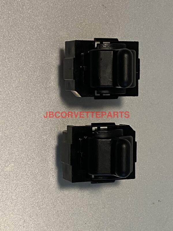 1984 thru 1989 Corvette Power Window Switch NEW PAIR SET