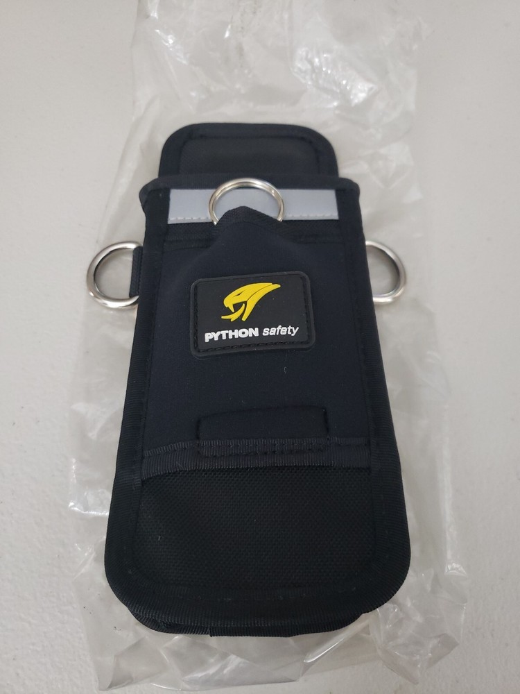 DBI/SALA Python, 1500102,Single Tool Holster W/Retractor For Hand Black