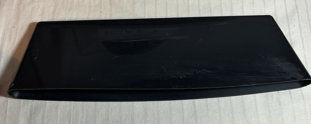 Black Plastic Bin 14 X 4 X 1.5