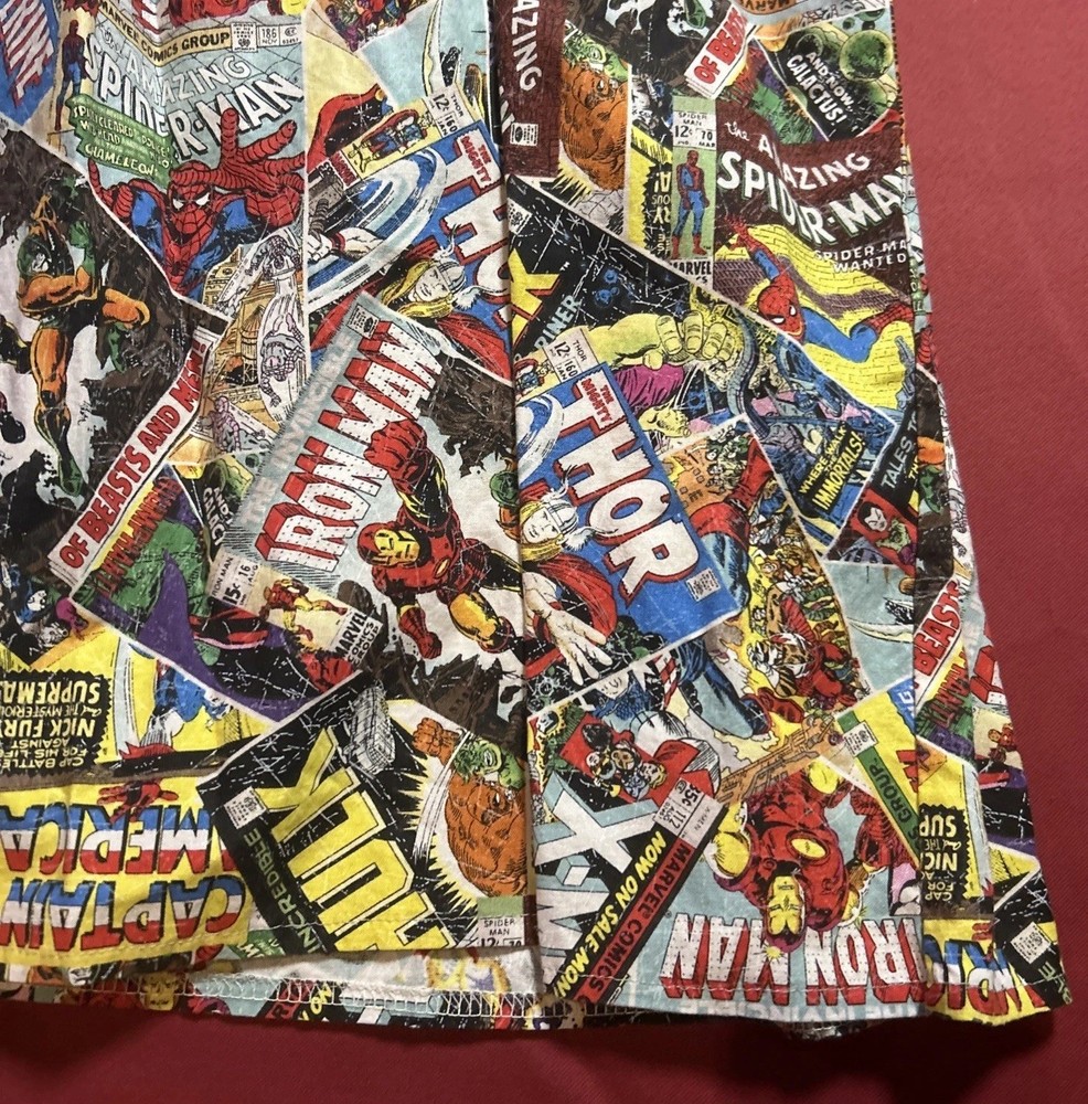 Handmade Marvel Comic Superhero Plus Size Dress Comic Con