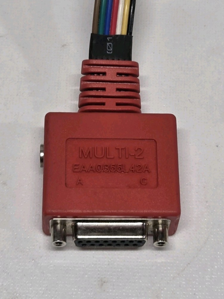 Snap On Multi-1 And Multi-2 Diagnostic Adapter EAA0355L42A & EAA0355L90B