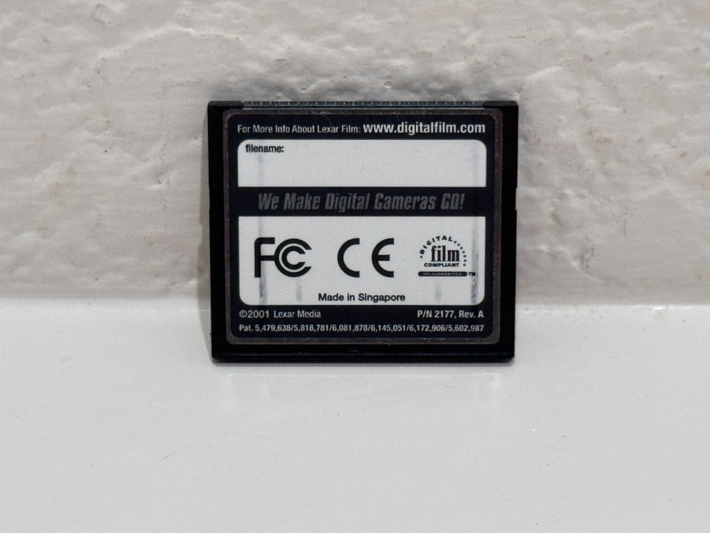 Lexar Media 16 MB 8x CompactFlash (CF) Memory Card USB Enabled w/ Case