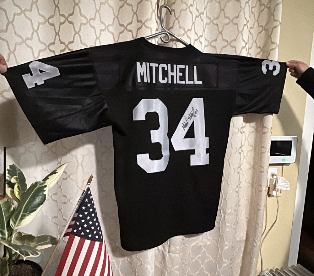 Mike Mitchell Oakland Raiders Autographed Signed Jersey