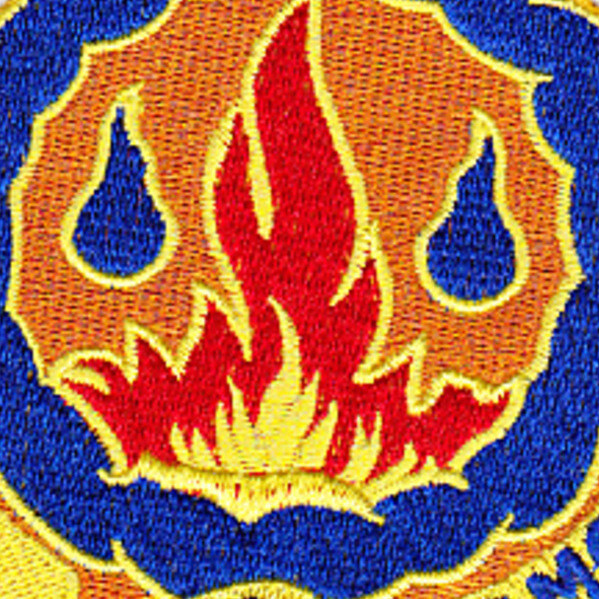 487th Chemical Battalion Patch