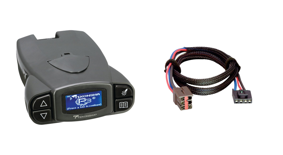 Tekonsha 90195 P3 Trailer Brake Controller + 3035 Wiring Harness