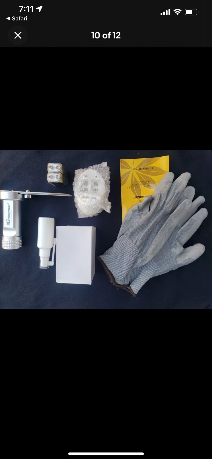 X-Trimmer - Wireless Electric Bud Trimmer Scissors, Wet or Dry Hydroponic Plants