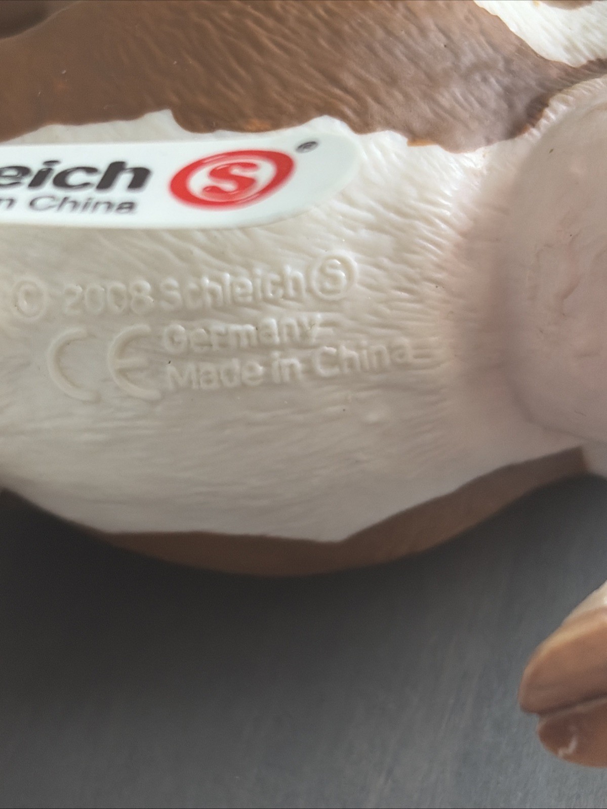 Schleich 2008 Simmental Bull Simmental Cow Steer Farm Animal Figure 5" Long New