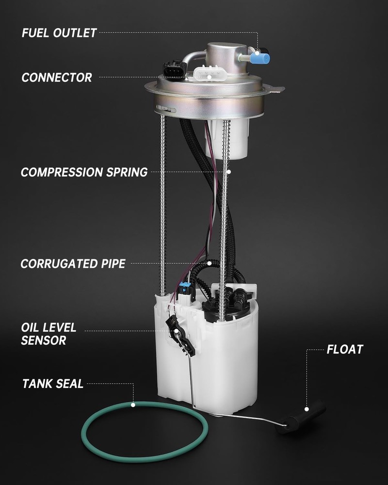 Electric Fuel Pump Module Assembly E3817M Compatible with 2009-2013 Chevy