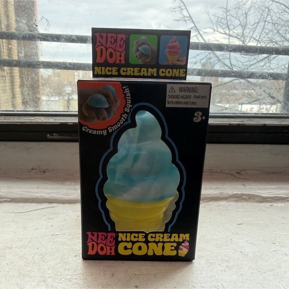 Blue Nee Doh Nice Cream Cone