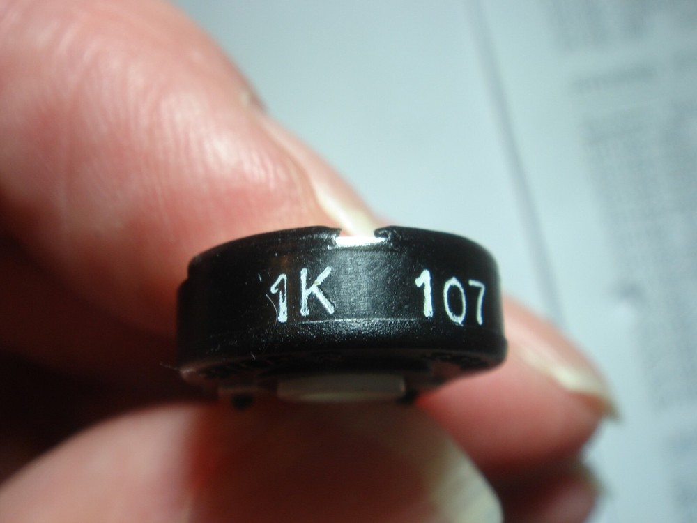 1K TRIMMER Piher PT15S Standing #17PY