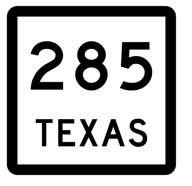Texas State Highway 285 Sticker Decal