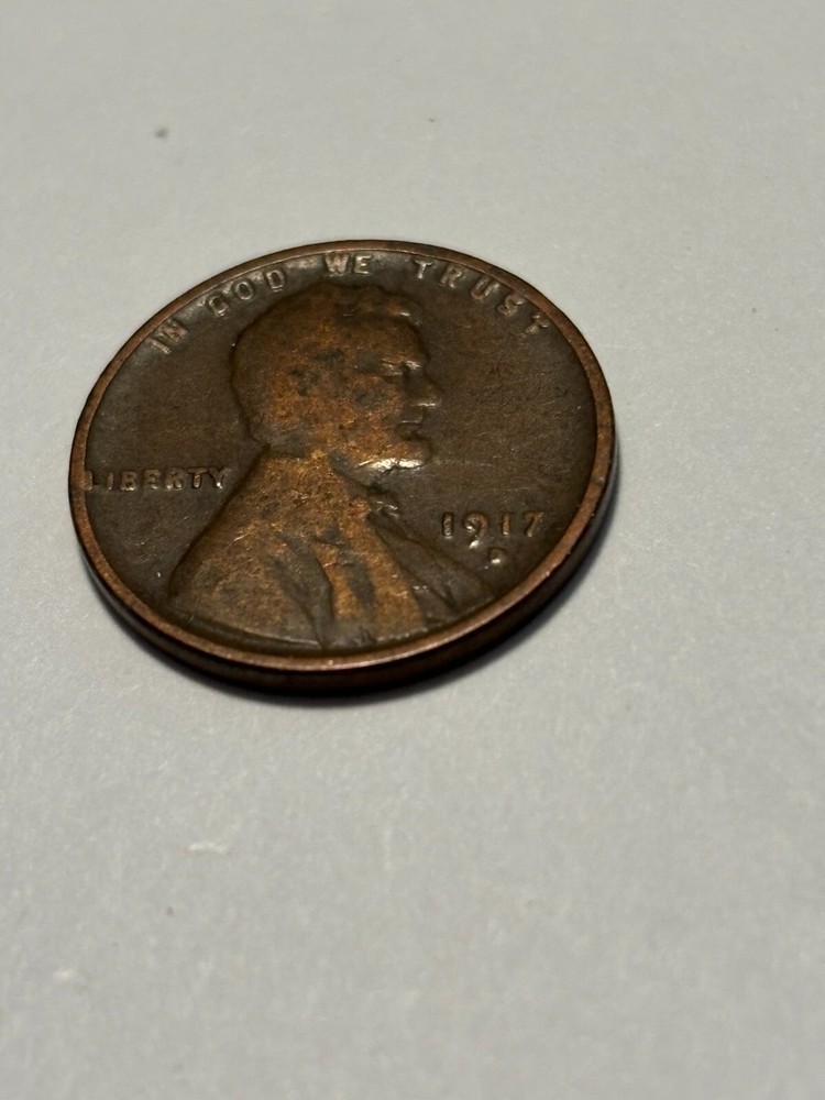 1917 d lincoln cent over hundred years old