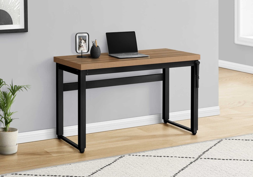 Computer Desk, Home Office, Standing, Adjustable, 48"l, Work, Laptop