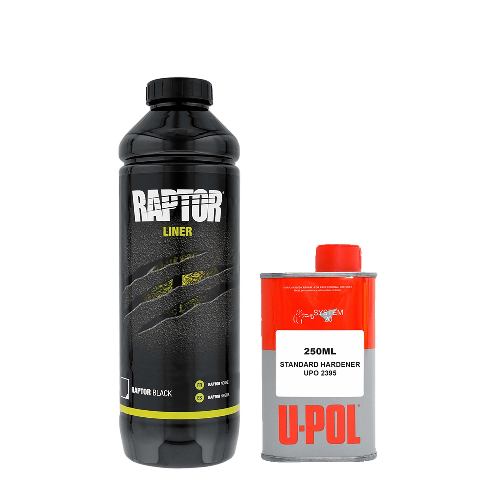 Raptor Black Urethane Spray-On Truck Bed Liner Kit, 1 Quart