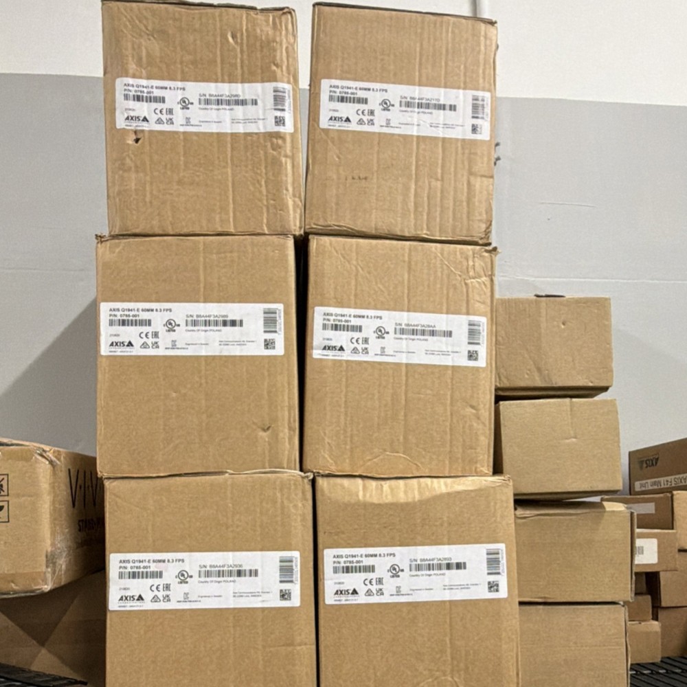 Axis Q1941-E 60MM 8.3 FPS Security Camera Boxes Model 0879-004