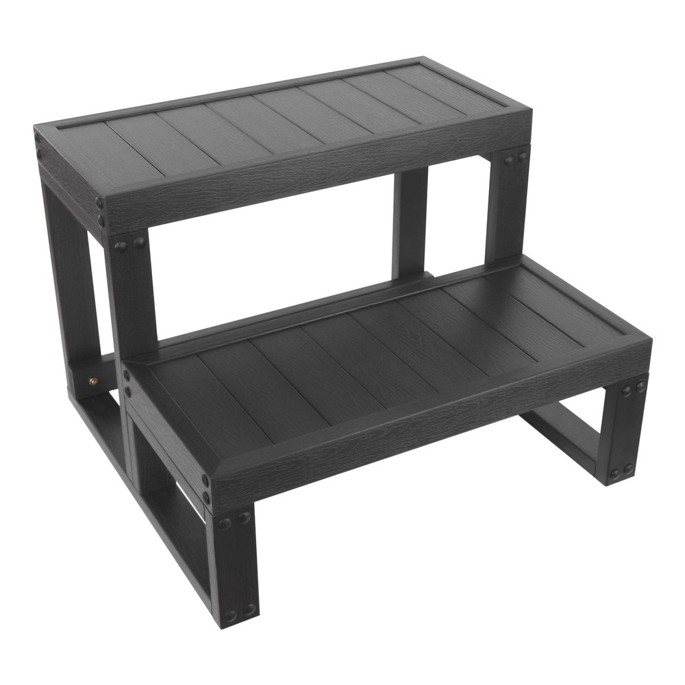 2-Steps Tub Steps Spa Steps Hot Tub Stairs Ladder Floorstanding ﻿Rectangular