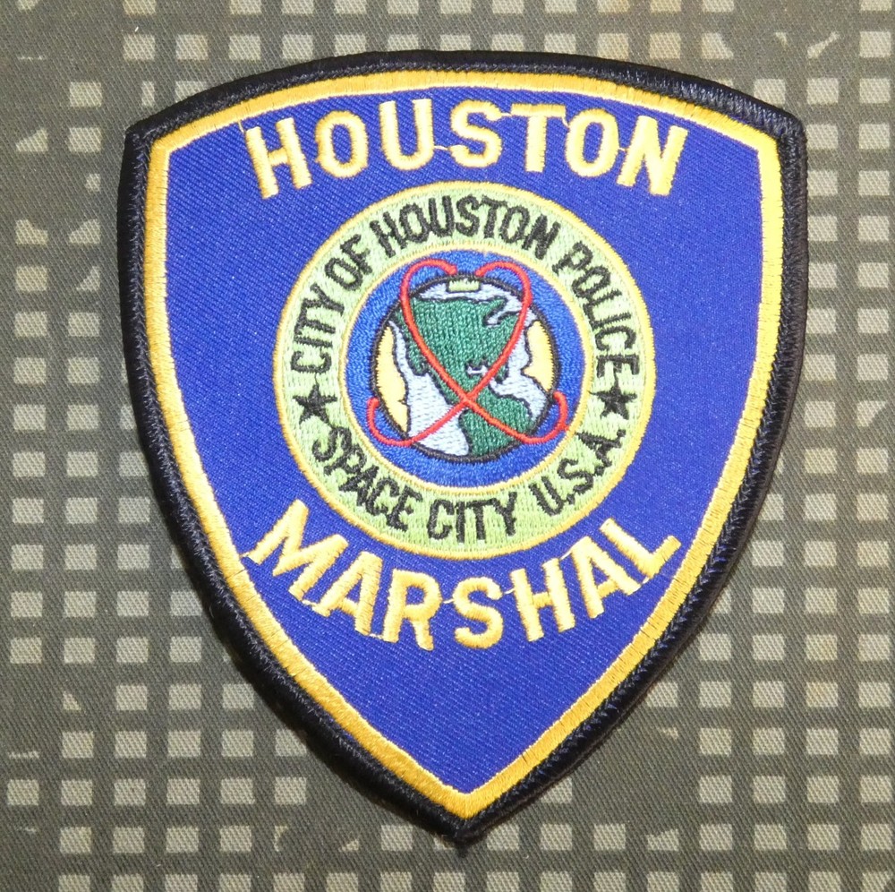 Vintage Houston Marshal's Office Shoulder Patch (Texas)