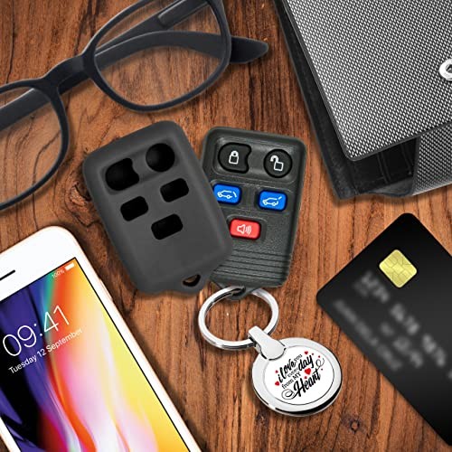 Replacement for New Silicone Cover Protective Case for 5 Button Remote Key