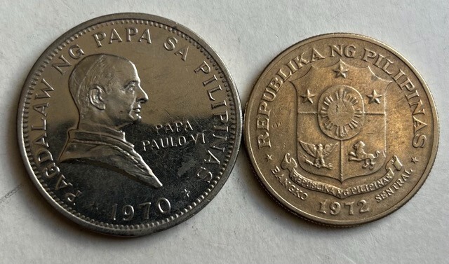 PHILIPPINES 2 COINS