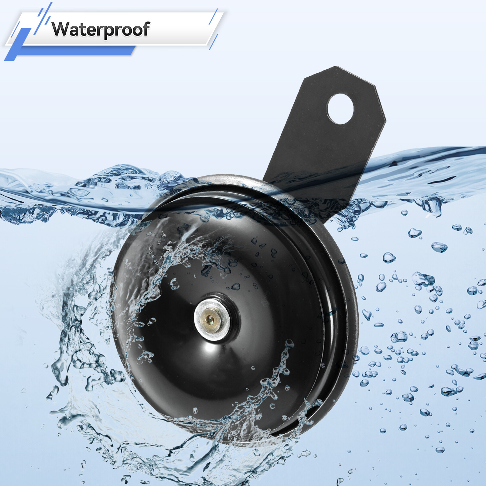 2Pcs Car Motorcycle High & Low Tone Disc Horn For Toyota Corolla Highlander RAV4