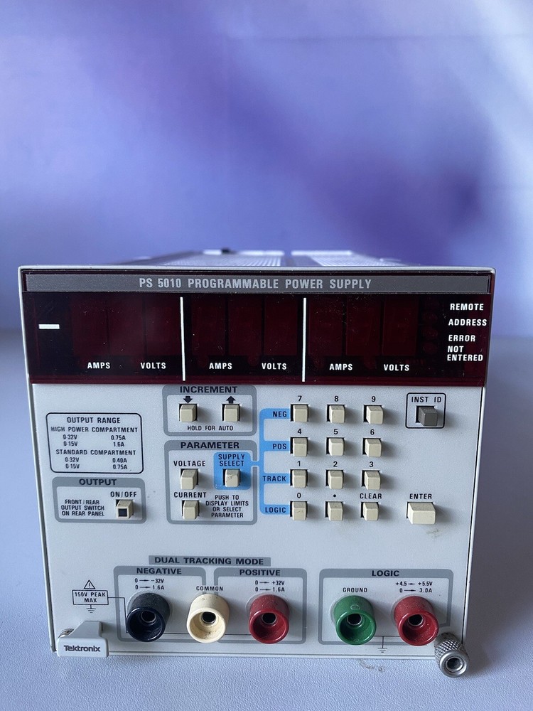 TEKTRONIX PS 5010 PROGRAMMABLE POWER SUPPLY (GPIB)