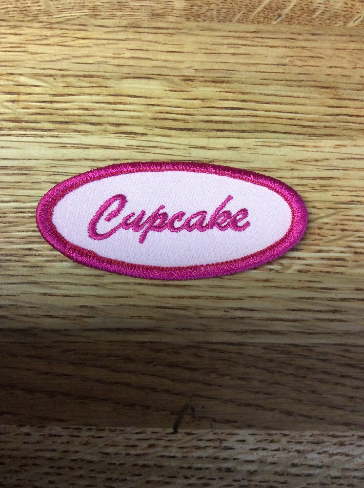 “CUPCAKE”  BIG DADDY GIRLFRIEND COOL GREAT Funny NEW Embroidered Patch (X-5)